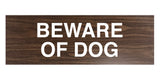 Signs ByLITA Basic Beware Of Dog Sign
