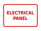 Signs ByLITA Classic Framed Electrical Panel Sign