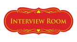 Signs ByLITA Designer Interview Room Sign