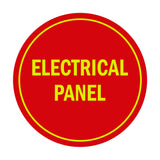 Signs ByLITA Circle Electrical Panel Sign