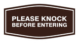 Signs ByLITA Fancy Please Knock Before Entering Sign