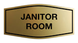 Signs ByLITA Fancy Janitor Room Sign