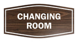 Signs ByLITA Fancy Changing Room Sign with Adhesive Tape, Mounts On Any Surface, Weather Resistant, Indoor/Outdoor Use