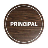 Signs ByLITA Circle Principal Sign
