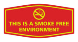 Signs ByLITA Fancy This Is A Smoke Free Environment Sign