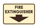Signs ByLITA Classic Framed Fire Extinguisher
