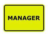 Signs ByLITA Classic Framed Manager