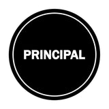 Signs ByLITA Circle Principal Sign