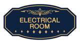 Victorian Electrical Room Sign