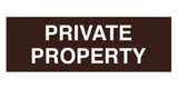 Signs ByLITA Basic Private Property Sign