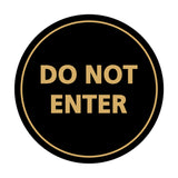 Signs ByLITA Circle Do Not Enter Sign