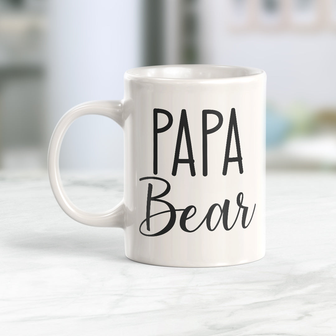 Papa Bear 11oz Coffee Mug - Funny Novelty Souvenir