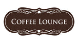 Signs ByLITA Designer Coffee Lounge Sign