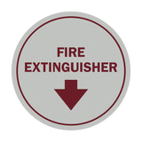 Signs ByLITA Circle Fire Extinguisher Sign
