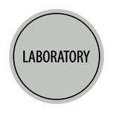 Signs ByLITA Circle Laboratory Sign