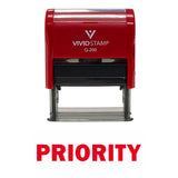 Priority Self Inking Rubber Stamp