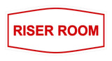 Signs ByLITA Fancy Riser Room Sign
