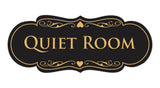 Signs ByLITA Designer Quiet Room Sign