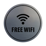 Signs ByLITA Circle Free WiFi Sign