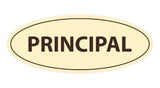 Signs ByLITA Oval Principal Sign