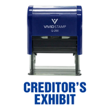 Creditor's Exhibit Self Inking Rubber Stamp
