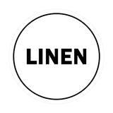 Signs ByLITA Circle Linen Sign