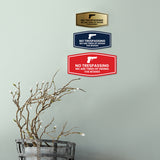 Fancy No Trespassing We are Tired of Hiding the Bodies Wall or Door Sign