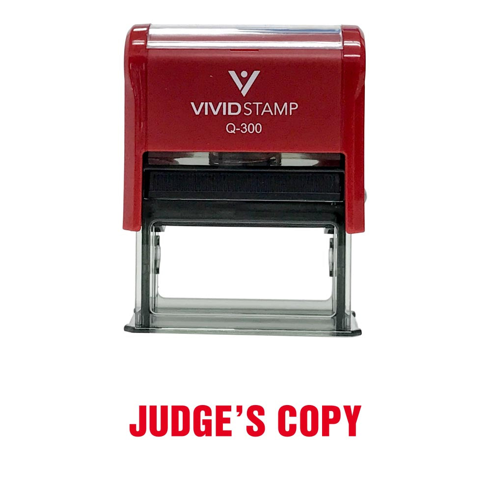 Judge's Copy Office Stamp