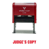 Judge's Copy Office Stamp