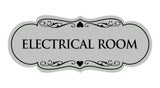 Signs ByLITA Designer Electrical Room Sign