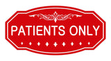 Victorian Patient Only Sign