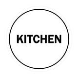 Signs ByLITA Circle Kitchen Sign