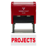 Projects Self-Inking Office Rubber Stamp