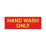 Signs ByLITA Basic Hand Wash Only Sign