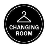 Signs ByLITA Circle Changing Room Sign
