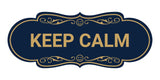 Designer Keep Calm Wall or Door Sign