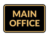 Signs ByLITA Classic Framed Main Office Sign