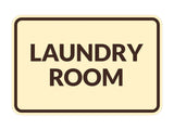 Signs ByLITA Classic Framed Laundry Room