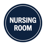 Signs ByLITA Circle Nursing Room Sign