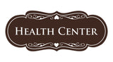 Signs ByLITA Designer Health Center Sign