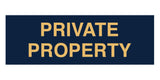 Signs ByLITA Basic Private Property Sign