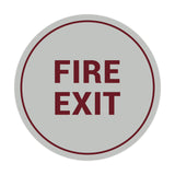 Signs ByLITA Circle Fire Exit Sign