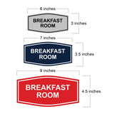Signs ByLITA Fancy Breakfast Room Sign