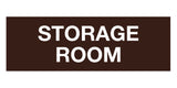 Dark Brown Signs ByLITA Basic Storage Room