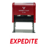EXPEDITE Self Inking Rubber Stamp