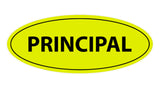 Signs ByLITA Oval Principal Sign