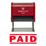 Paid Self Inking Rubber Stamp