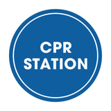 Signs ByLITA Circle CPR Station Sign
