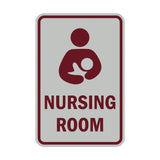Portrait Round Nursing Room Sign