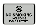 Signs ByLITA Classic Framed No Smoking Including E-Cigarettes Sign